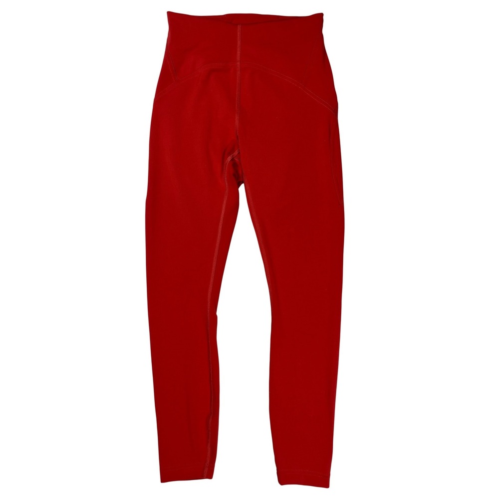 Lululemon InStill High Rise Tight Women 4 Cayenne 7/8 Length Activewear Leggings